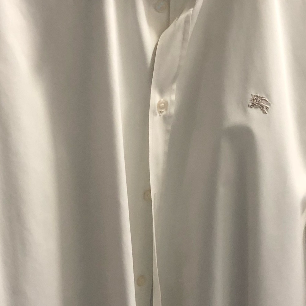 Burberry Nova Check White Button-down